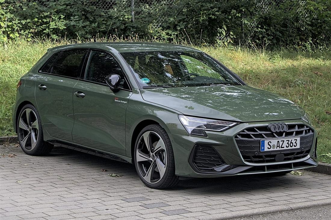 Audi A3 Sportback visto de perfil