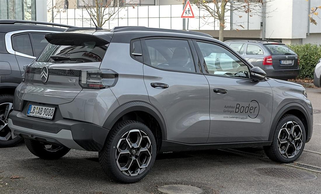 Citroën C3 visto de perfil