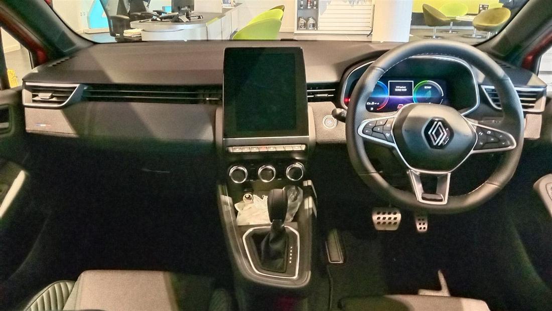 Salpicadero del Renault Clio actual