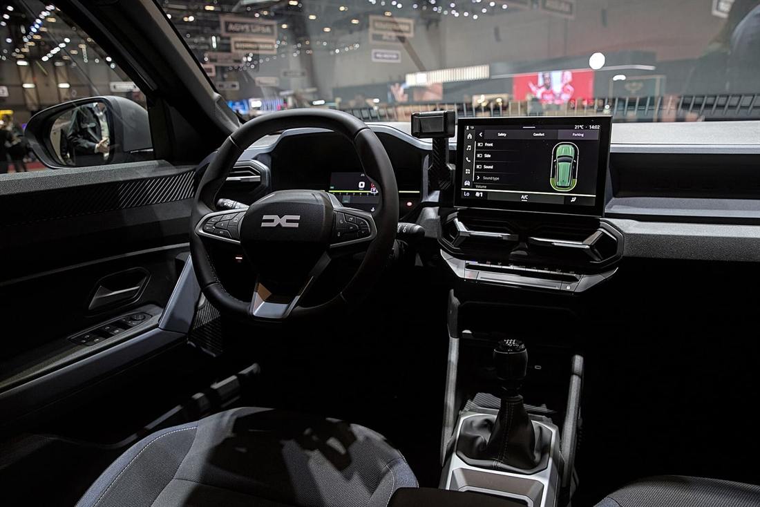 Interior del Dacia Duster de tercera generación