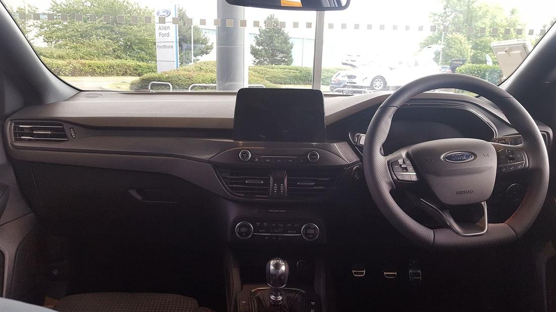 Interior del Ford Focus de cuarta generación