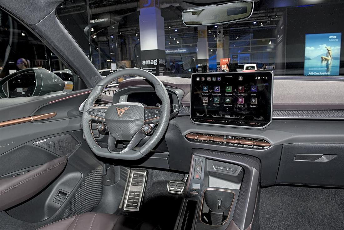 Interior del Cupra Terramar