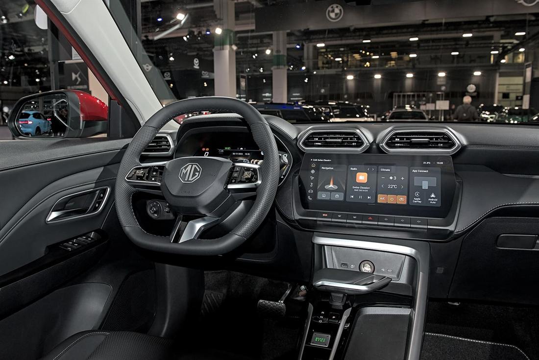 Interior del MG ZS de segunda generación