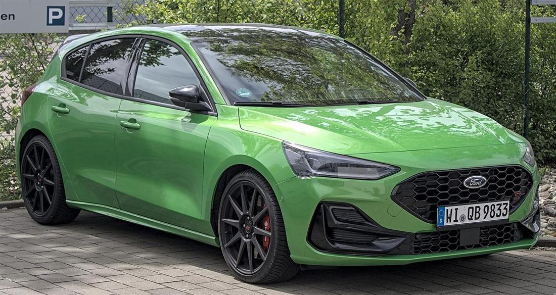 Ford Focus actual visto de tres cuartos