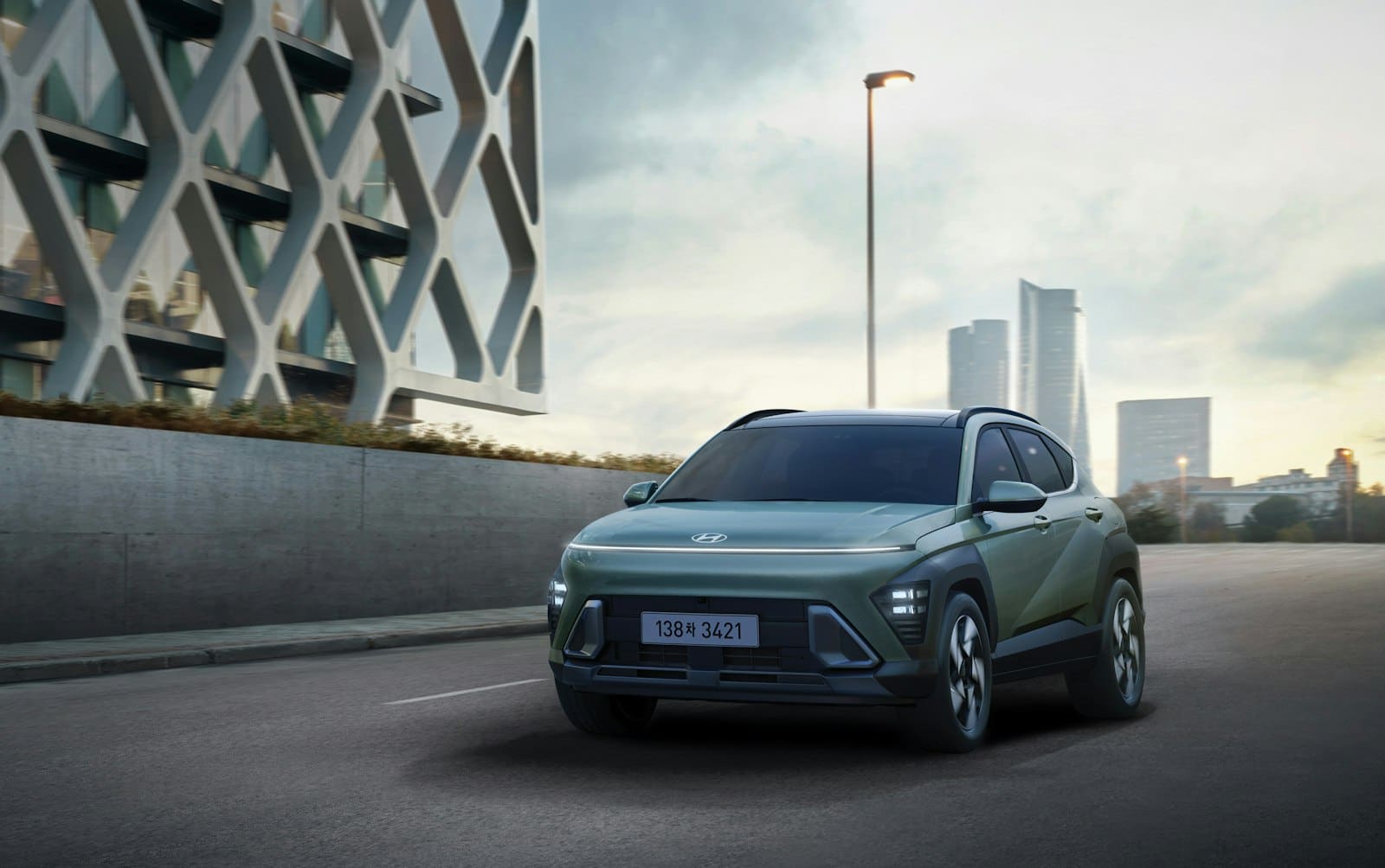 Frontal del Hyundai Kona de segunda generación