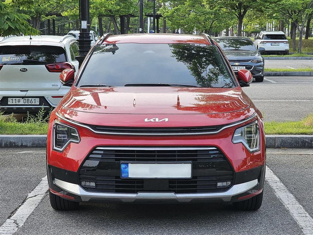 Kia Niro visto de frente