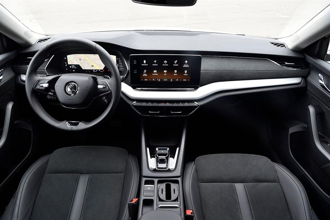 Interior del Skoda Octavia de cuarta generación