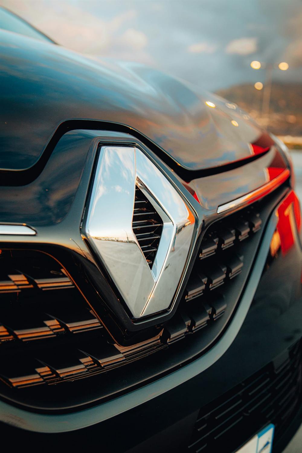 Detalle frontal del Renault Captur
