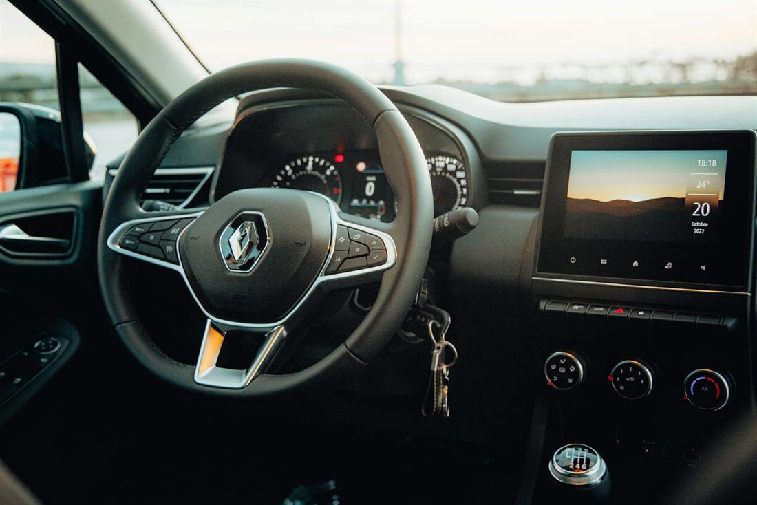 Interior del Renault Captur