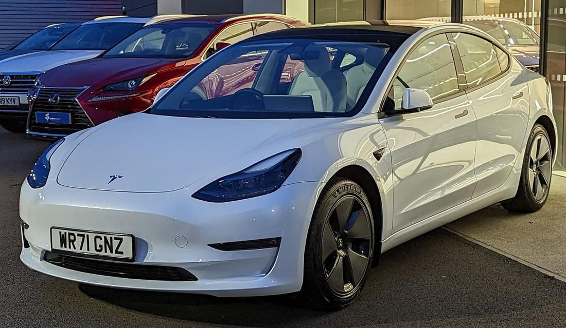 Tesla Model 3 de la primera etapa, habitual en segunda mano